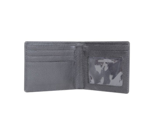 Golden brown floral tooled bifold wallet, view 2 of 3