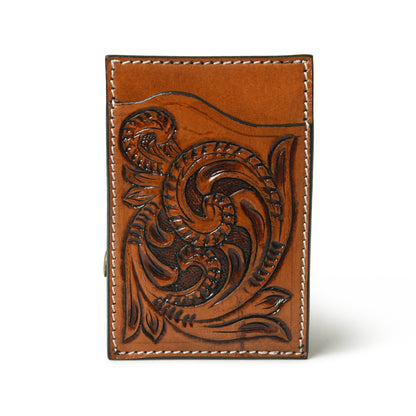 Premium Leather Card Holder - Handcrafted Genuine Leather Cardholder