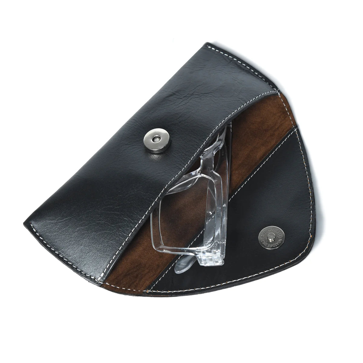 Envelope leather sunglasses case, view 4 of 8